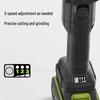 Worx WU805 20V Brushless Cordless Angle Grinder Kit CN plug (adapter included)