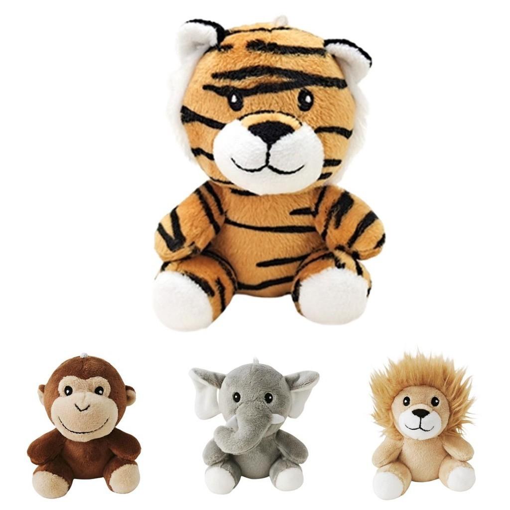Jungle Animal Lion Tiger Giraffe Stuffed Toy Wholesale Stock