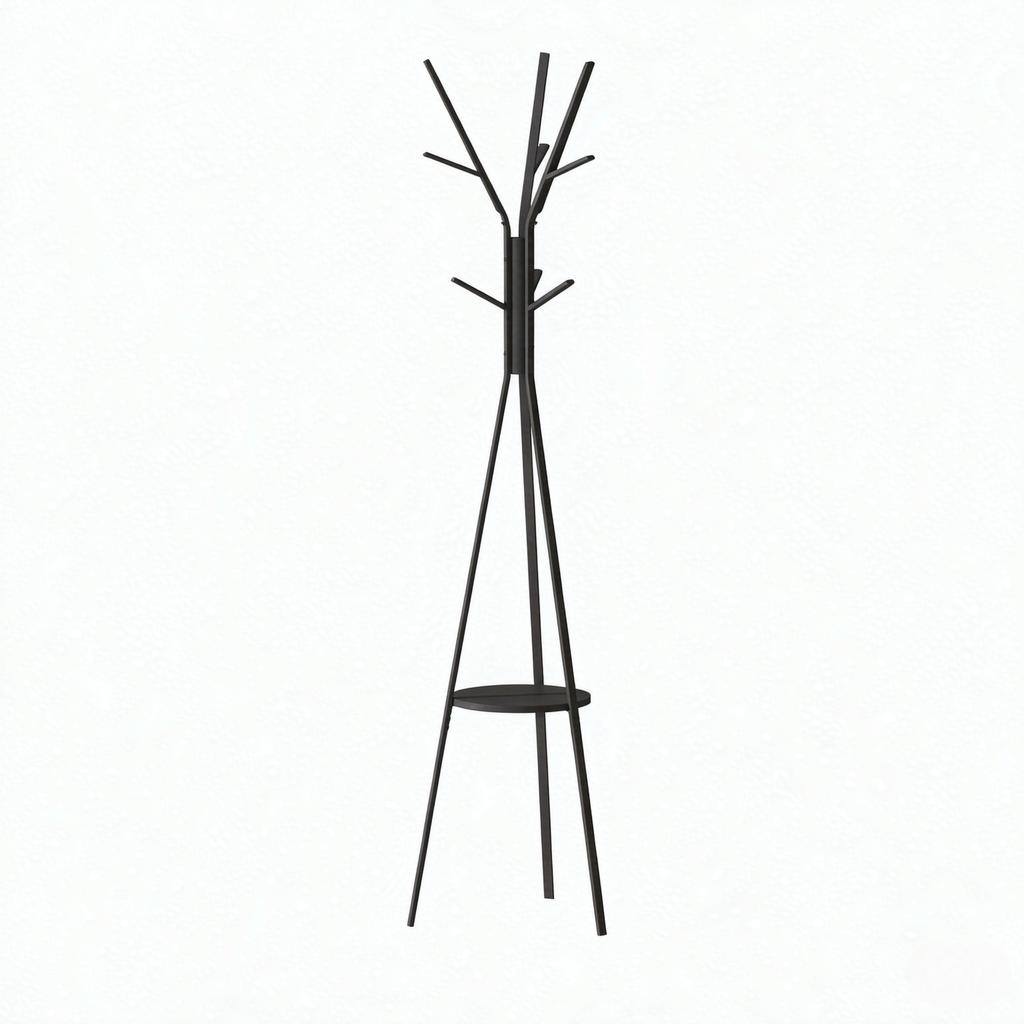 Stylish Coat Stand, Practical Hanger, Versatile Hook Stand, Modern Clothes Rack (only with clothes rack)