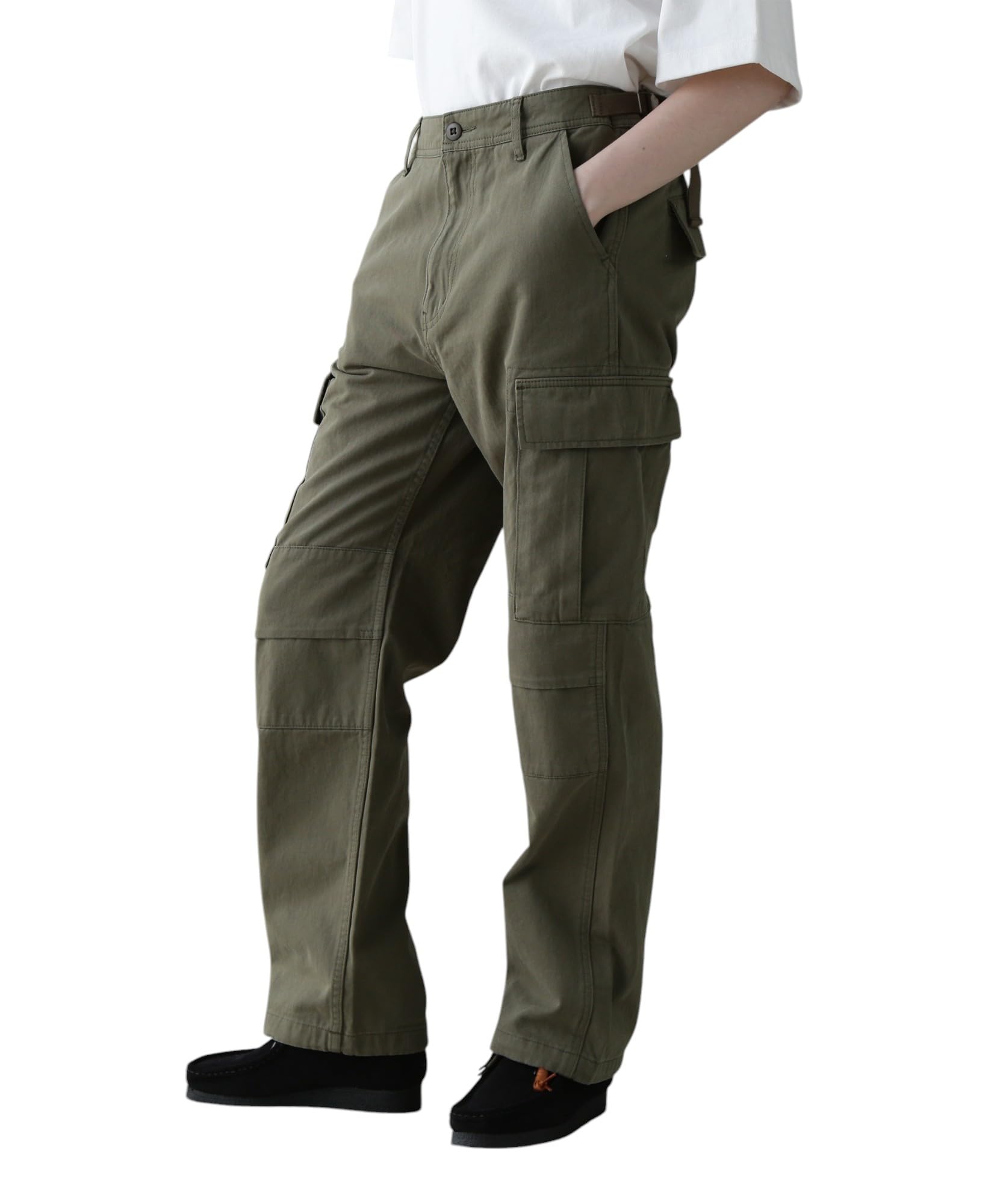 

Direct store exclusive COTTON CARGO PANTS Cotton cargo pants M 310 Olive [AVIREX] Women s 783-4910603