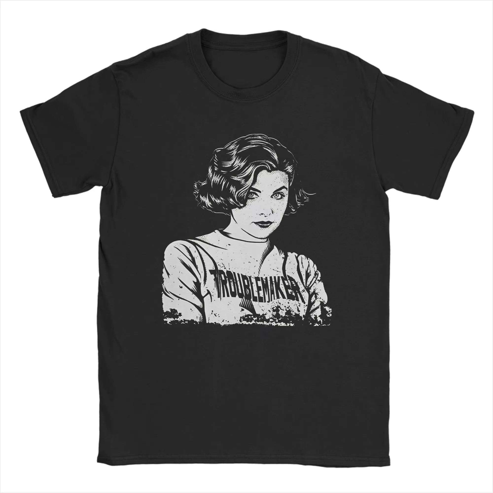 

Summer 2026 New Twin Peaks Audrey Horn Tshirt High Quality Casual and Comfortable Mens Crew Neck Print Tshirt S