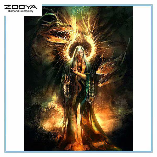 

ZOOYA DIY 3D Алмазная вышивка крестиком домашний декор Дракон