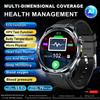 2026 New ECG+PPG Body Fat Analysis Health Smart Watch Uric Acid BP Blood Oxygen Bluetooth Call HD Screen Sports SmartWatch for Men Women