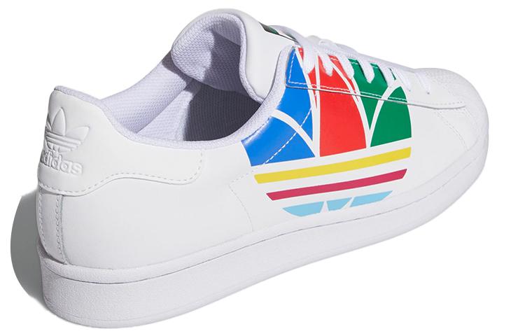 Adidas Superstar Pure 'Colorful Trefoil Cloud White' FU9519