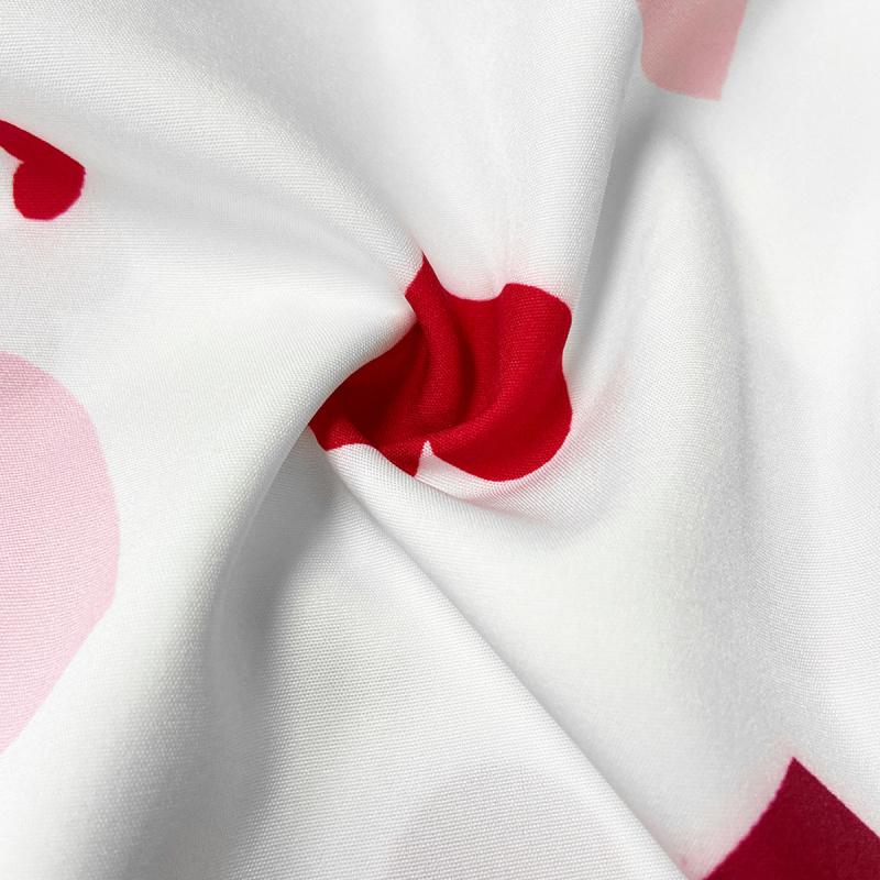 Spring and Summer New Women's Clothing Hot-selling Heart Print Shirt