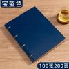 Manufacturer Custom A5/B5/A4 Loose-Leaf Refillable Business Promotional Writing Notebook with 100 Sheets and Custom Logo