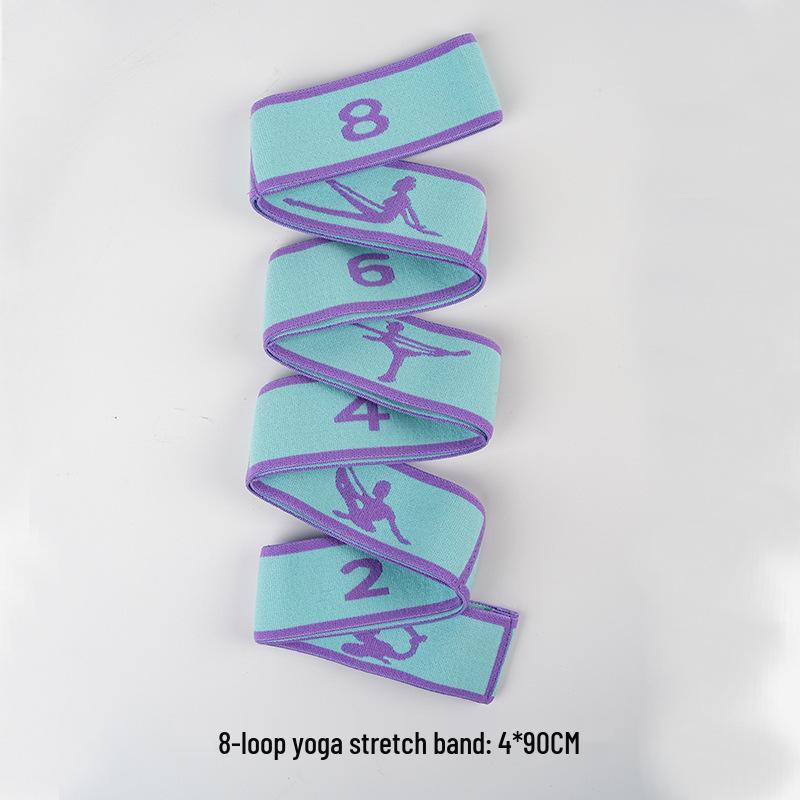 Yoga Resistance Band for Kids and Adults - Stretch, Dance, Fitness Trainer