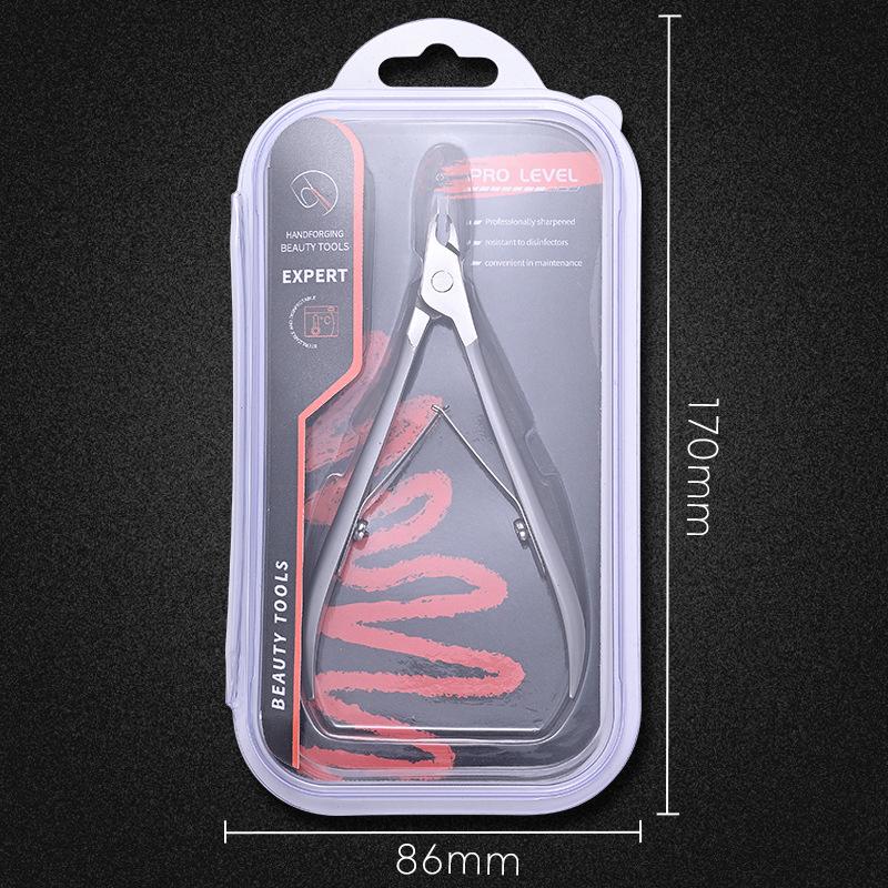 3.0mm Stainless Steel Russian Style Cuticle Nippers: Professional Nail Technicians  Tool