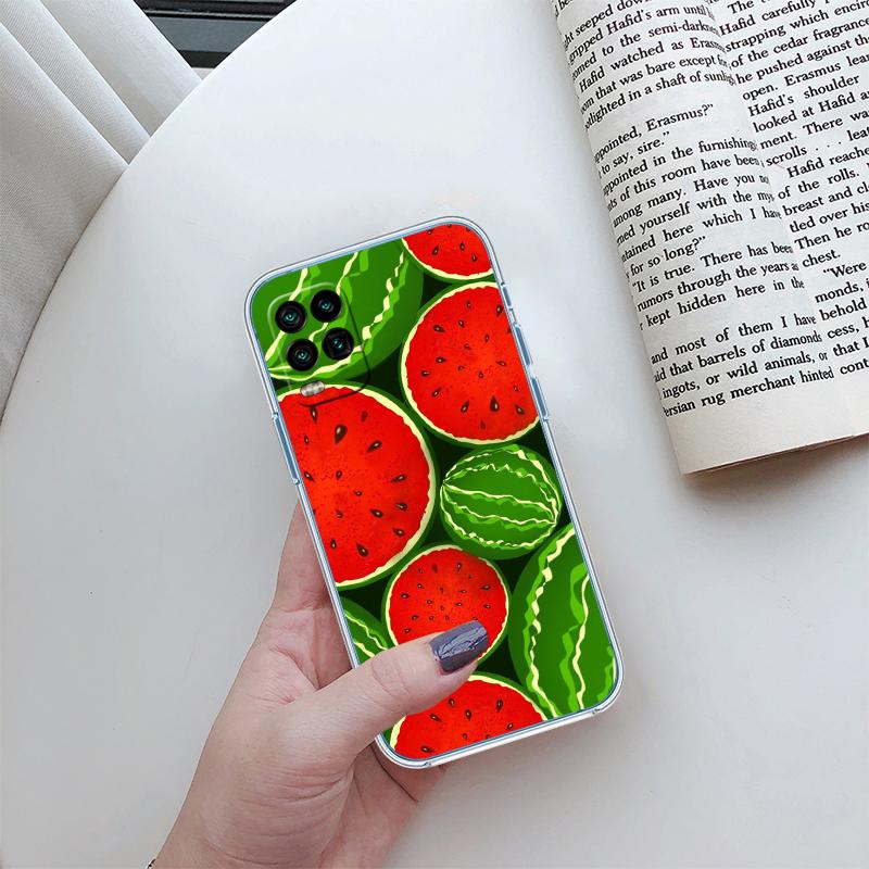 BH12 Cartoon Fruit Watermelon Phone Case for Motorola Moto G40 G04 G05 One Ace Action  Fusion + Plus Hyper Macro Vision Zoom