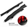 JeCar For Jeep Door Straps Heavy Duty Strong Door Limit Check Strap With Zipper For 2007-2024 Jeep Wrangler JK JKU JL JLU Gladiator JT (Black)
