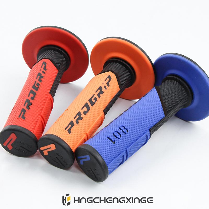 7/8 "22 24mm Motorcycle Grips Handle Bar For KTM YAMAHA Universal Pit Bike Motocross Motorbike Rubber GEL Grip 6 Colors