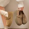 Populära höjande Birken-damskor med tjock sula damskor 2025 nya vår och höst mångsidiga avslappnade tidig vår liten man