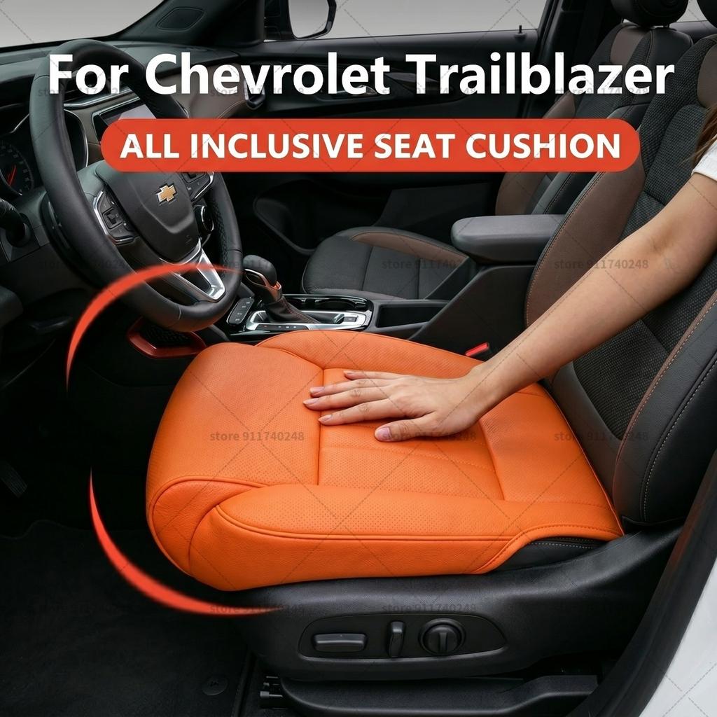 For Chevrolet Trailblazer Seat Leg Support Extension Cushion Thigh Support Pillow Memory Foam Leather Leg Interior Accessories