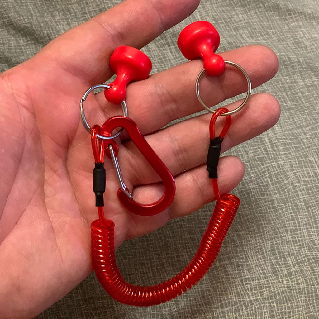Outdoor-Angeln 1,5m Sicherheitsseil Magnetischer Release-Clip Netzhalter Schnellverschluss Starker Magnetischer Tragbarer Schnallenverschluss