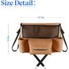XINLIYA Car Handbag Holder Between Seats, PU Leather Multi-Pocket Large Capacity Purse Holder, Auto Net Bag Barrier Of Backseat Pet Kids, Car Seat