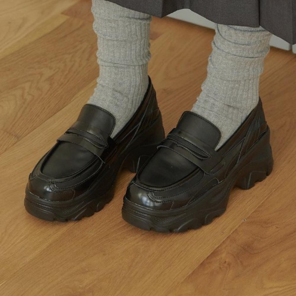 

Elizabeth Stewart Platform High Heel Sneakers Loafers Ebal157505 blacks/230