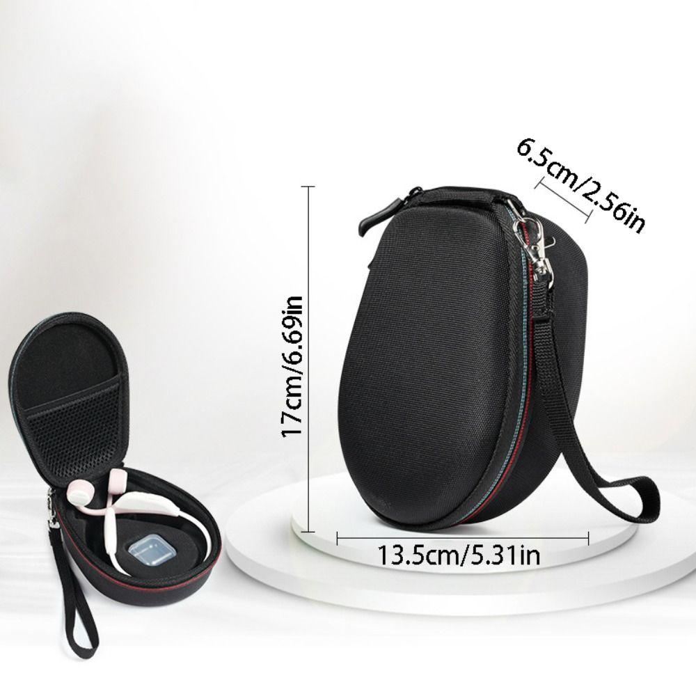 Shockproof Bone Conduction Headphone Box EVA Headset Carrying Case Headphone Protective Bag  Travel