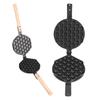 Kitchen Nonstick Egg Bubble Baking Mold Plate Waffle Maker Pan Tool for Home Commercial Use