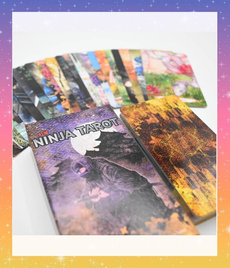 Ninja Tarot Cards (Japanese) Oracle Tarot Cards with Card Meanings (Japanese) [Authentic]