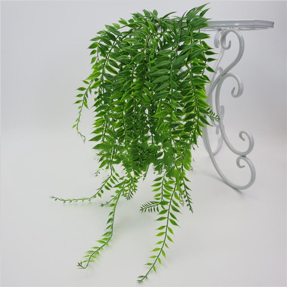 68cm Artificial Weeping Willow Rattan Persian Leaf Wall Hanging Home Decoration