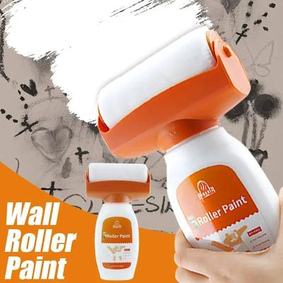 Επισκευή τοίχου Roller Paint White Water Based Latex Paint Color Roller Large Roller Brush Repair Paint Paint Επισκευή τοίχου Εργαλείο για πλακάκια