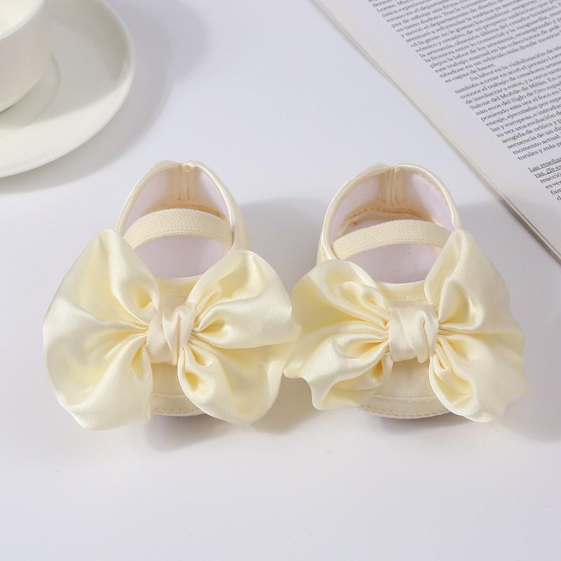 

Детская обувь Обувь для младенцев Украшение бантом Туфли принцессы Однотонная детская обувь Для 0-1 года 11
