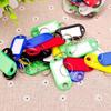 30 Stück Farbige Kunststoff Schlüsselanhänger Schlüsselanhänger Schildanhänger Gepäckanhänger Anhänger Schlüsselzubehör Mini Handtaschen Schlüsselanhänger