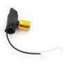 220V 3A Gold Tone Table Lamp Full Range Dimmer Rotary Switch 2 Way