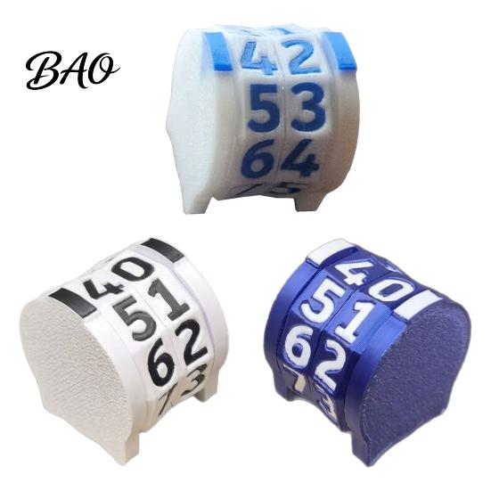 Compteur PLA Imprimé en 3D Compteur Rotatif à Roue à 2 Chiffres Outil Manuel Rotatif de Suivi de Vie pour Jeu de Société ou de Cartes Score Facile à Lire