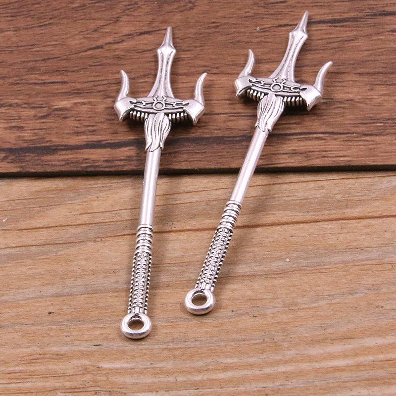 15 DIY Alloy Weapon Charms: Swords, Knives, Guns, Bows & More