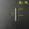 Rocker Shaft Pin Handle Shaft Stainless Steel Knob Inner Shaft Fishing Accessories