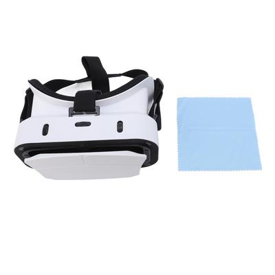 3D VR Brille Kopfmontiert Bequemes Tragen Virtual Reality Headset für 4,7 bis 7 Zoll Bildschirm