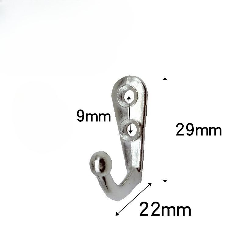 1/5/10PCS Retro Hooks Single Row Hooks Mini Wall Hooks for Home Kitchen Clothes Hanging, Modern Style, Utility Hooks