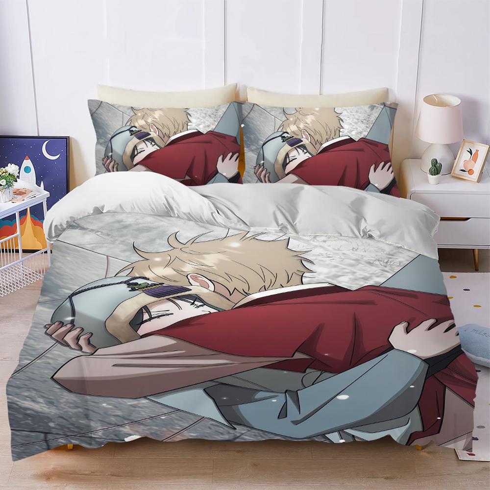 

Red String Quests Gay Q Duvet Cover Set Soft Wash Bed 3 Piece Summer Comfortable Student Dormitory Home Baby Bedding Best seller (135x200cm)