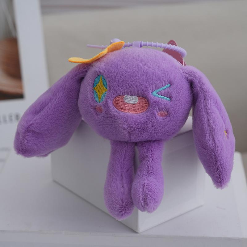 

Plush Soft Beautiful Hatsune Miku Keychain Backpack Adorable Toy Accessory Gift фиолетовый