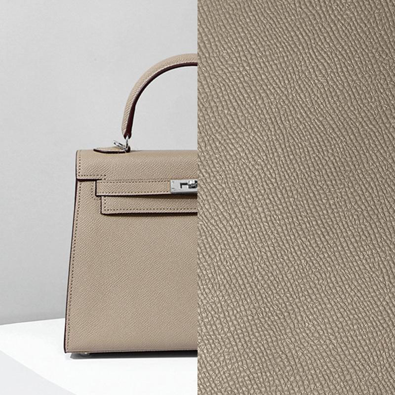 The Second Generation Kelly Bag Palm Pattern Cowhide Shoulder Bag Women's Leather Versatile Commuter Messenger Portable Kelly Bag