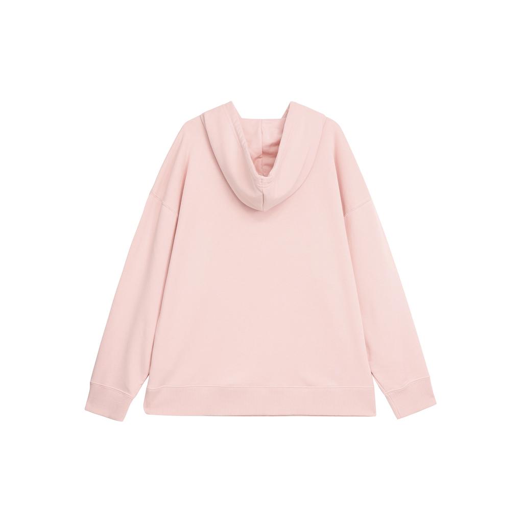 (WMNS) PUMA Large Logo Athleisure Casual Sports Hoodie Pink Women's 535337-16