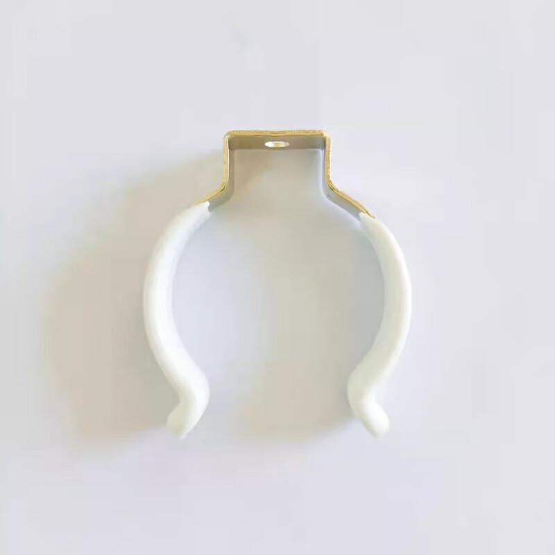 Rubber Coated Stainless Steel U-shaped Pipe Clamp 25mm