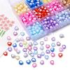 30Pcs Acrylic Heart Shape Beads Loose Spacer Beads for Jewelry Making DIY Bracelets Necklace