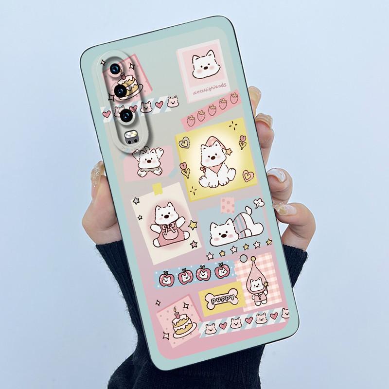 For Huawei P30 Pro P30 Lite Case Panda Sweet Girls Soft TPU Silicone Full Protection Phone Bumper for Huawei P30Pro Cover Fundas