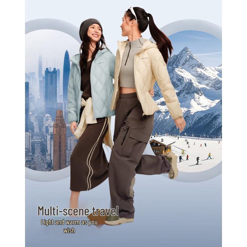 Bosideng B250131028 Hooded Lightweight Down Jacket