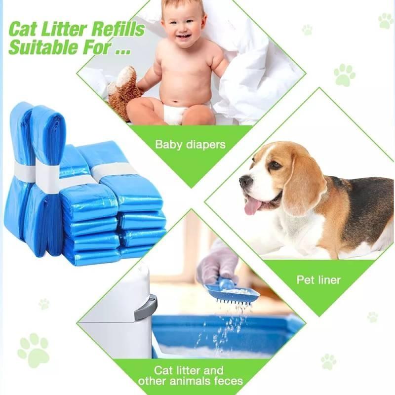 Universal Diaper Pail Liners For Genie Munchkin Angelcare Durable And Leak-proof