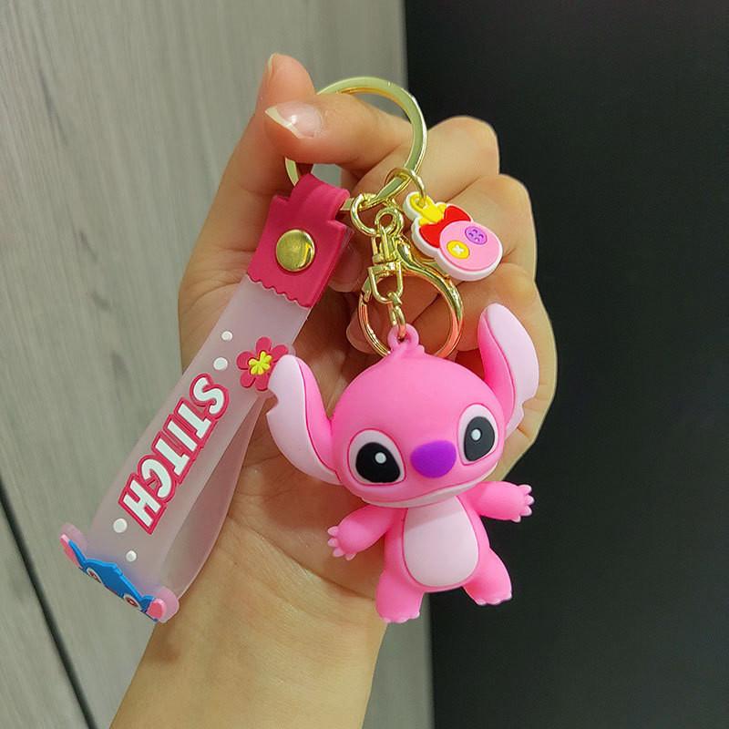 Colorful Silicone Stitch Keychain Accessory Perfect Cute Gift For All Occasions