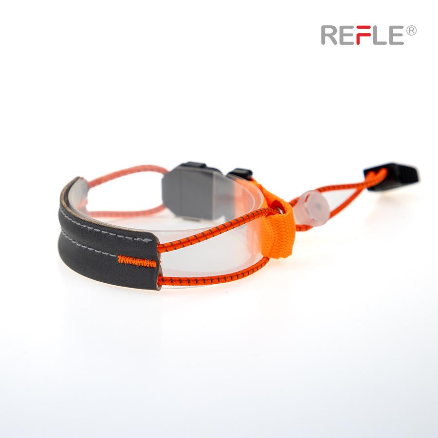 Refle Reflective Elastic Cycling Pant Leg Straps Adjustable Safety Ankle Bands For Road Mountain Bike Riders Night Riding