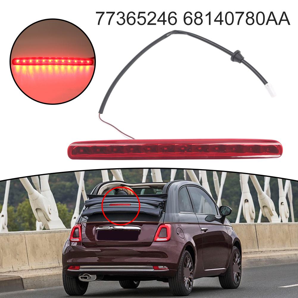 Brake Light For Fiat 500 2009-2019 High Mount Brake Light Third Brake Light Rear Roof 3rd Brake Light