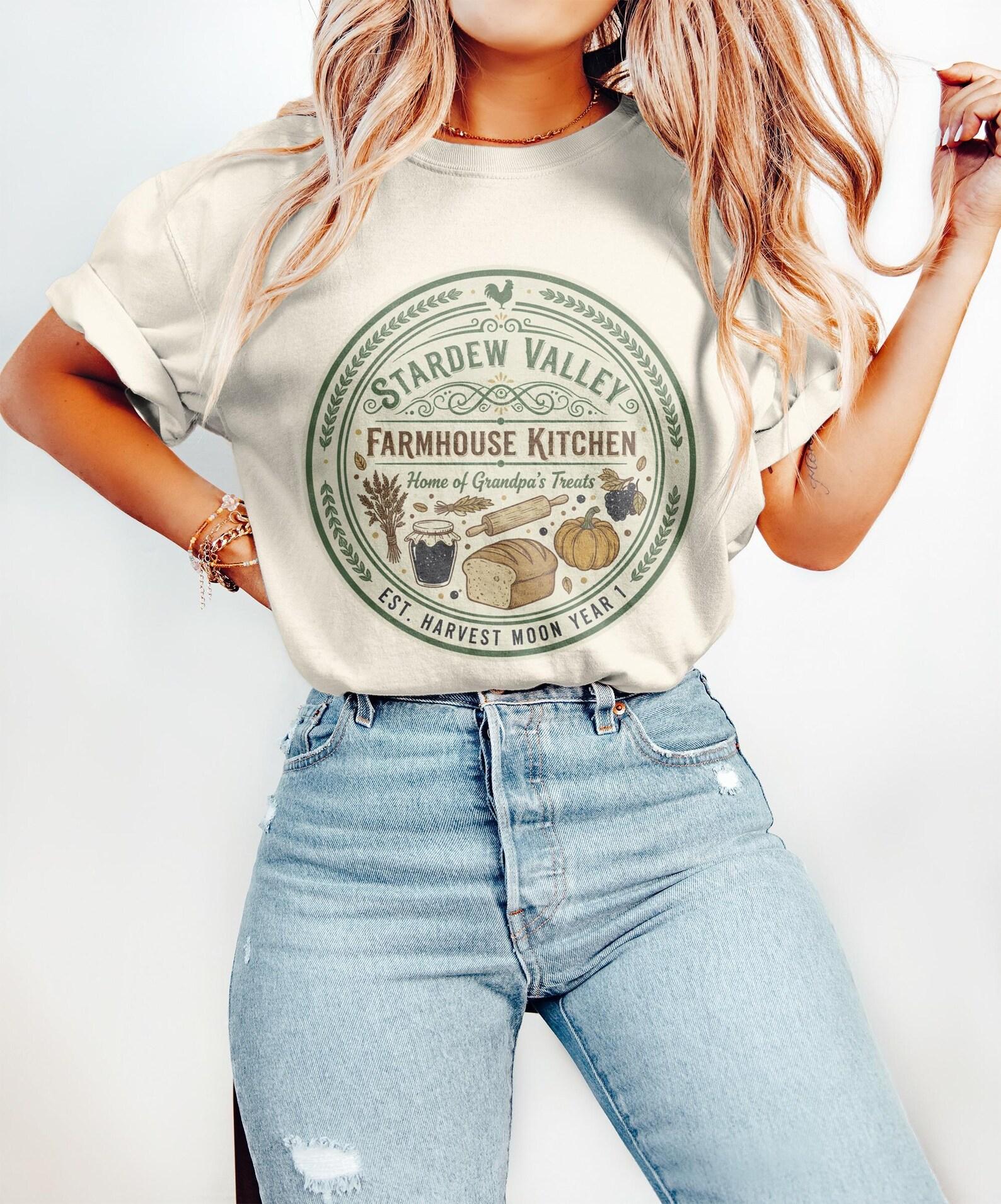 Stardew Valley Farmhouse Kitchen T-Shirts T-shirts, Stardew Valley Game, Stardew Valley Gift, Cozy Gaming, Gift for Gamer Girl, Gamer XL