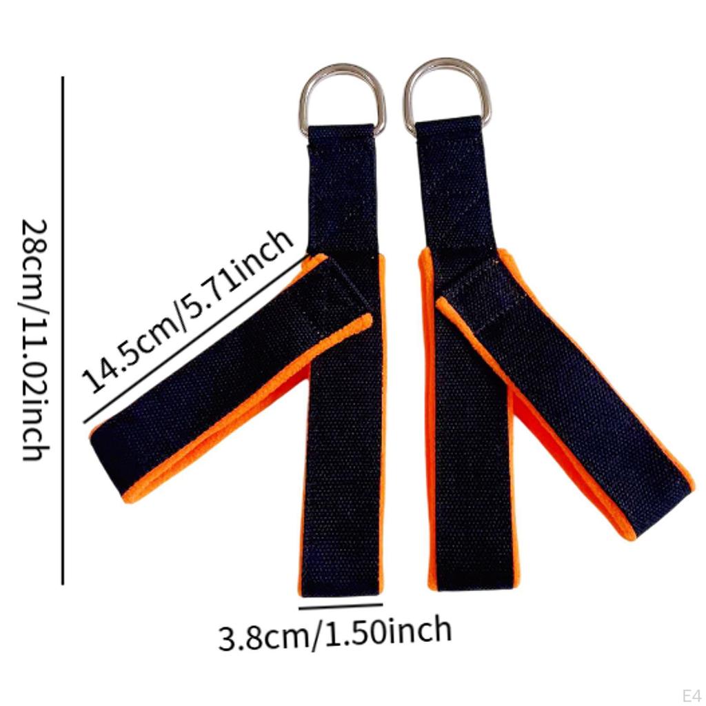 2er-Pack Pilates Reformer Gurt, D-Ring, Taille, Rücken, Bein, Y-Schlaufe, Fitnessgurte, Gurte