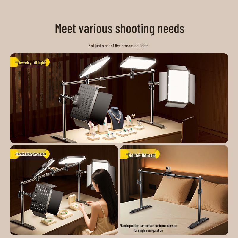 Broadcast Fill Light: LED Desktop Top Light for Live Room Photography and Professional Lighting