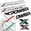 Alloy Car Rear Trunk Emblem Sticker Logo  Letter Badge Auto Accessories