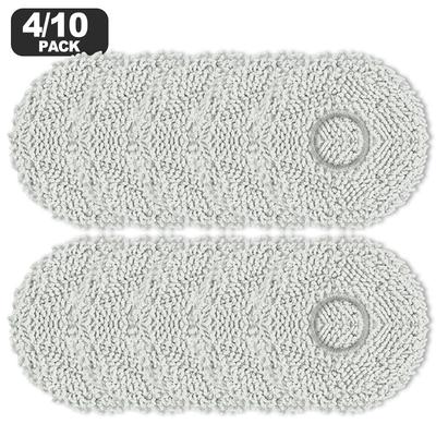 Kit de Repuesto de Paños de Mopa de Microfibra Lavables Reutilizables Para Roborock Para Qrevo QV35A/QV35S/S5V Y Para Aspiradora Robot Saros 10R